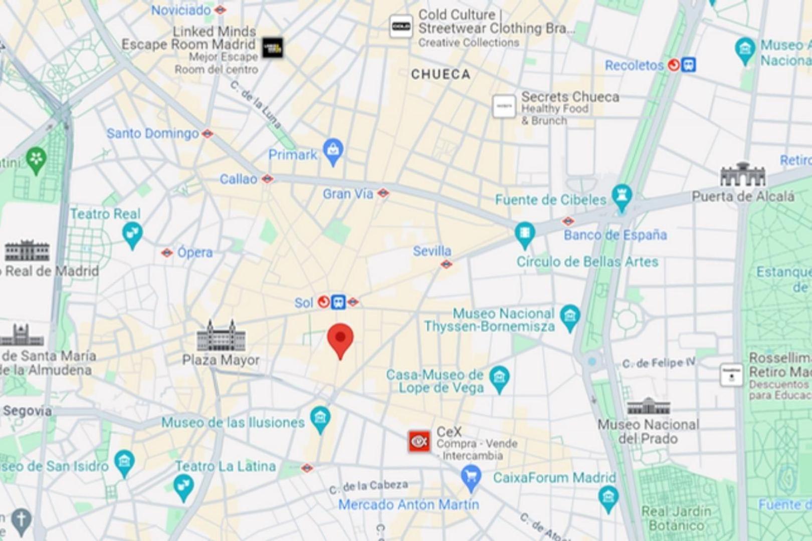 Apt 1Hab 3Px Calle Carretas-Puerta D Sol - Sin Ascensor Madrid Esterno foto